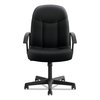 Hon Basyx Executive Chair, Plastic, Fixed Arms, Black VL601VA10T